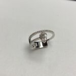 KR108713W - 14K White Gold Ring