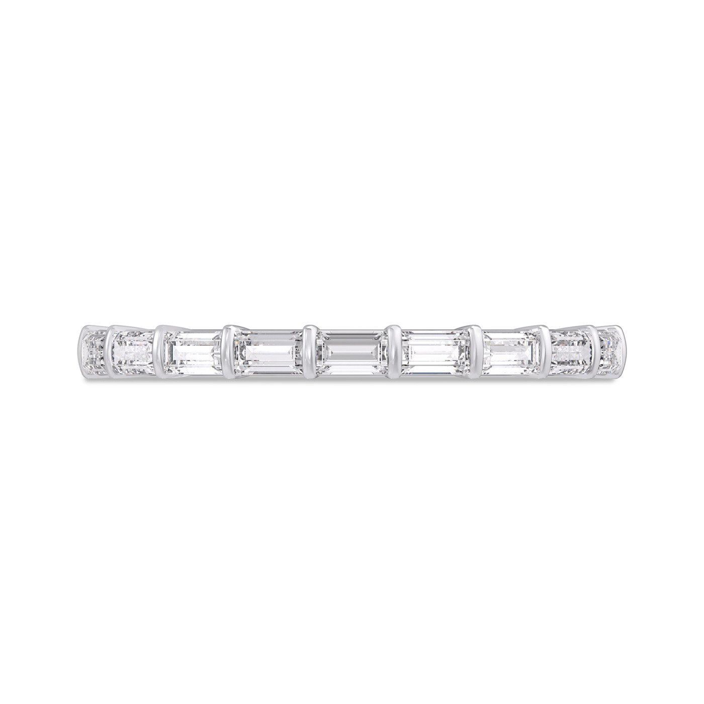 KR109177W - 14K White Gold Wedding Band