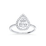 KR602462W - 14K White Gold Ring