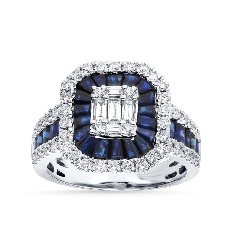 KR602522WSA - 14K White Gold Ring