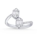KR603402W - 14K White Gold Ring