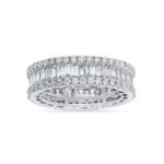 KR603681BW1-6 - 14K White Gold Eternity Band