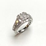 KR606251W - 14K White Gold Engagement Ring
