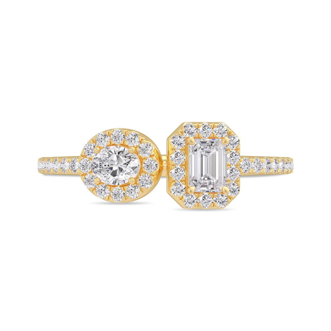 KR608754Y - 14K Yellow Gold Ring