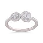 KR608754W - 14K White Gold Ring