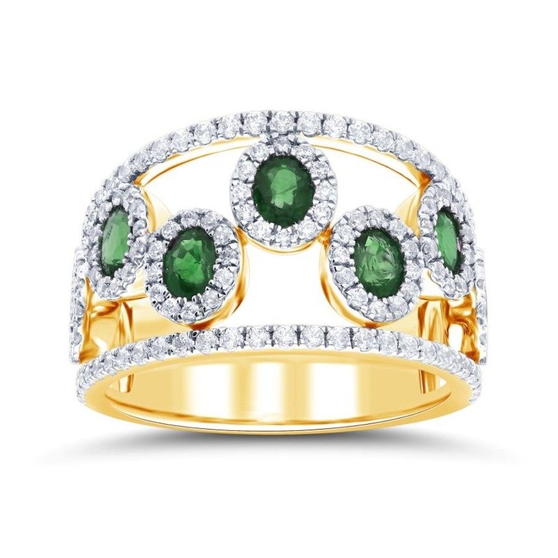 KR609284EMY - 14K Yellow Gold Ring