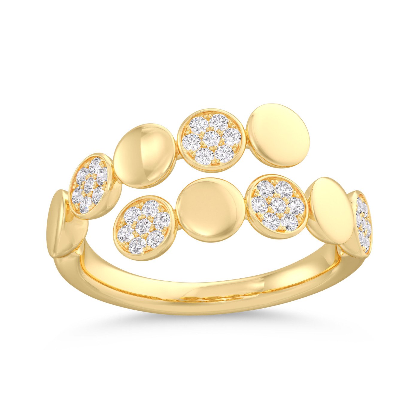 KR611921Y - 14K Yellow Gold Ring