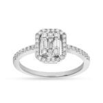 KR700100W1 - 14K White Gold Ring