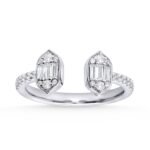KR701436W - 14K White Gold Ring
