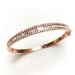 LA65787P - 14K Rose Gold Bangle