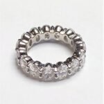 LGD-2METW - 14K White Gold Eternity Band