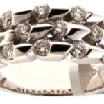 LR00343-C - 14K White Gold Anniversary Ring