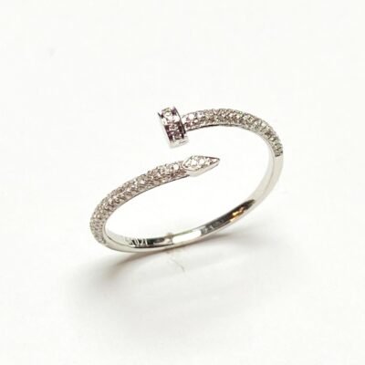 LR10020AW - 14K White Gold Ring