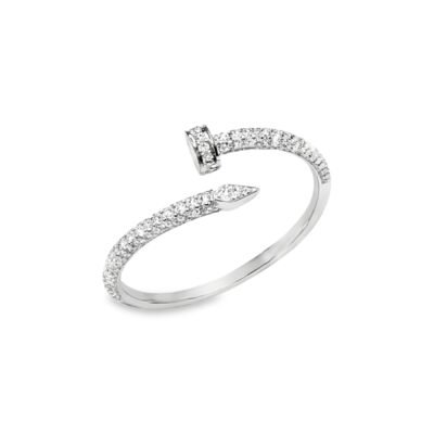 LR10020AW - 14K White Gold Ring