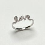 LR10057AW - 14K White Gold Ring
