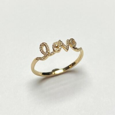 LR10057AY - 14K Yellow Gold Ring
