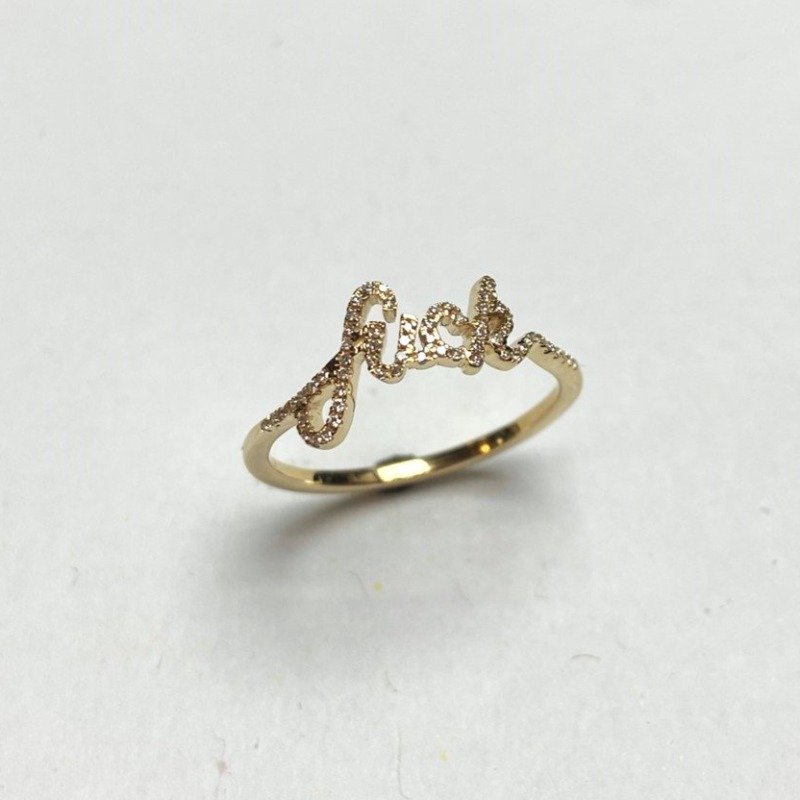 LR11159AY - 14K Yellow Gold Ring