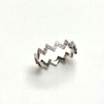 LR4790DW - 14K White Gold Ring