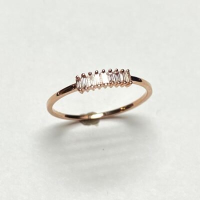LR5725DP - 14K Rose Gold Ring