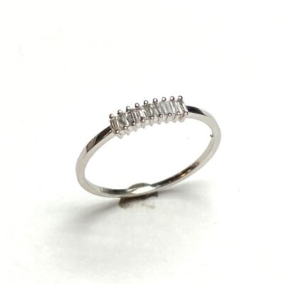 LR5725DW - 14K White Gold Ring