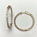 MJ0642-1CEY - 14K Yellow Gold Hoop Earrings