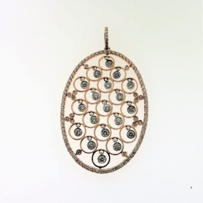 MJ1873-1MP - 14K Rose Gold Pendant