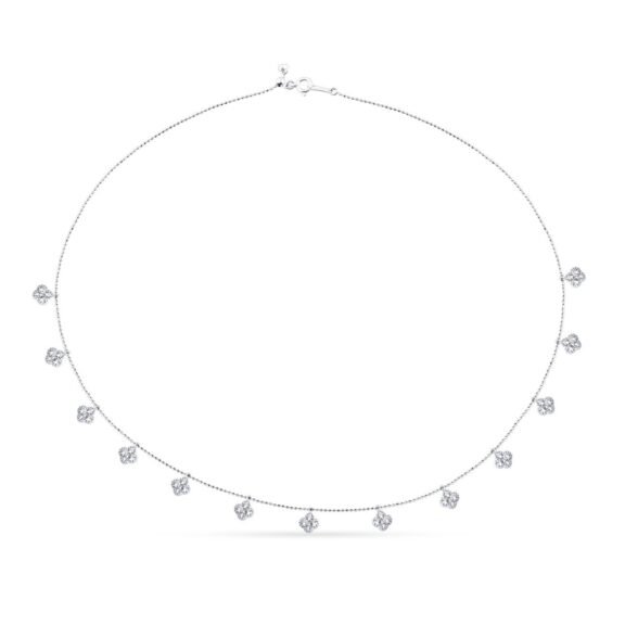 N75476W - 14K White Gold Necklace