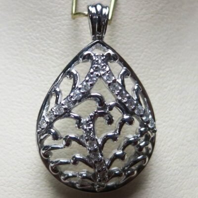 ON31957PW - 14K White Gold Pendant
