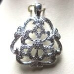 ON31975PW - 14K White Gold Pendant