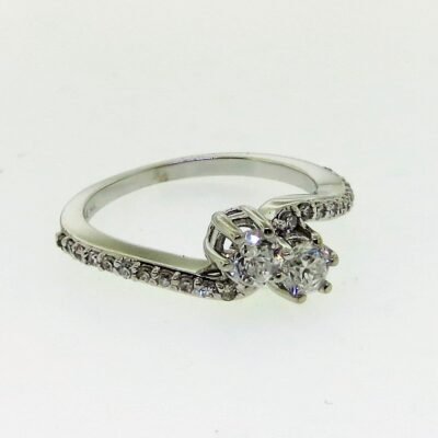 OV84780FHW - 14K White Gold Ring
