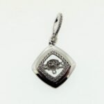 P1025W - 14K White Gold Pendant