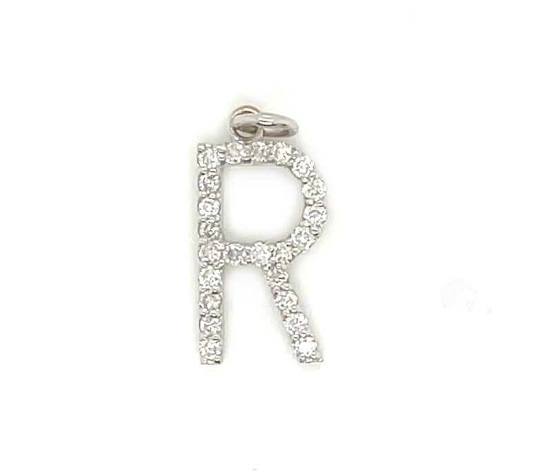 UB10511P-RW - 14K White Gold Pendant