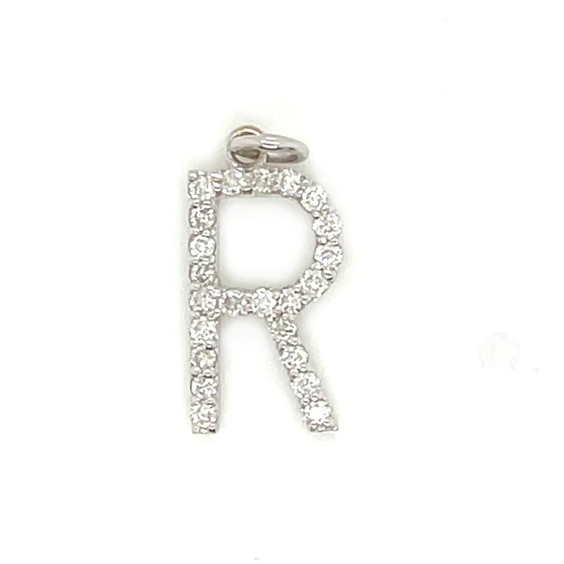 UB10511P-RW - 14K White Gold Pendant