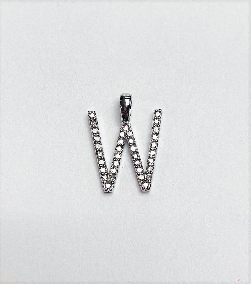 P2043-WW - 14K White Gold Pendant