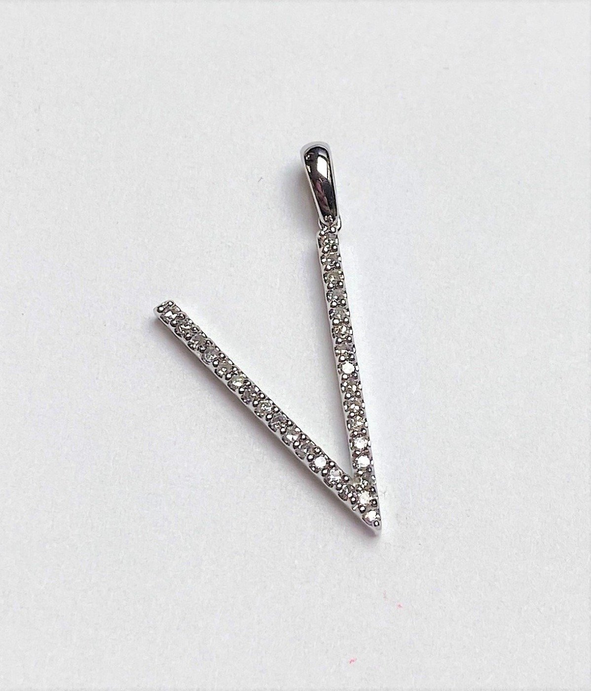 P2044-VW - 14K White Gold Pendant