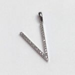 P2044-VW - 14K White Gold Pendant