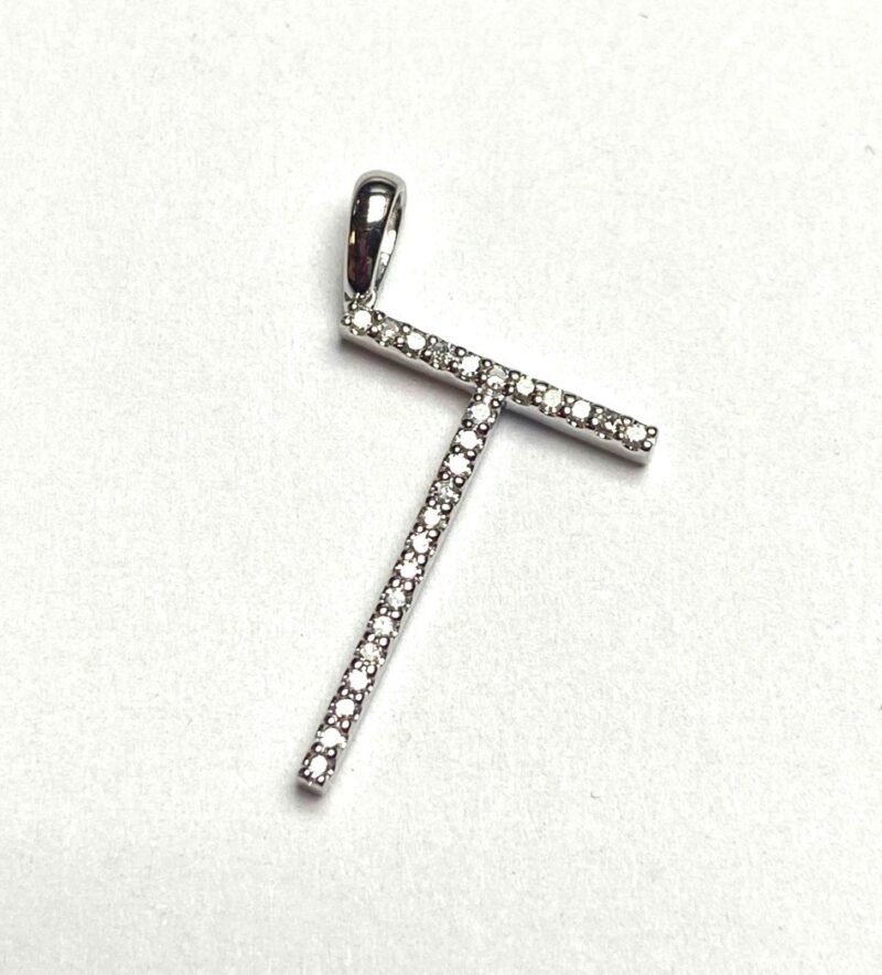 P2045-TW - 14K White Gold Pendant