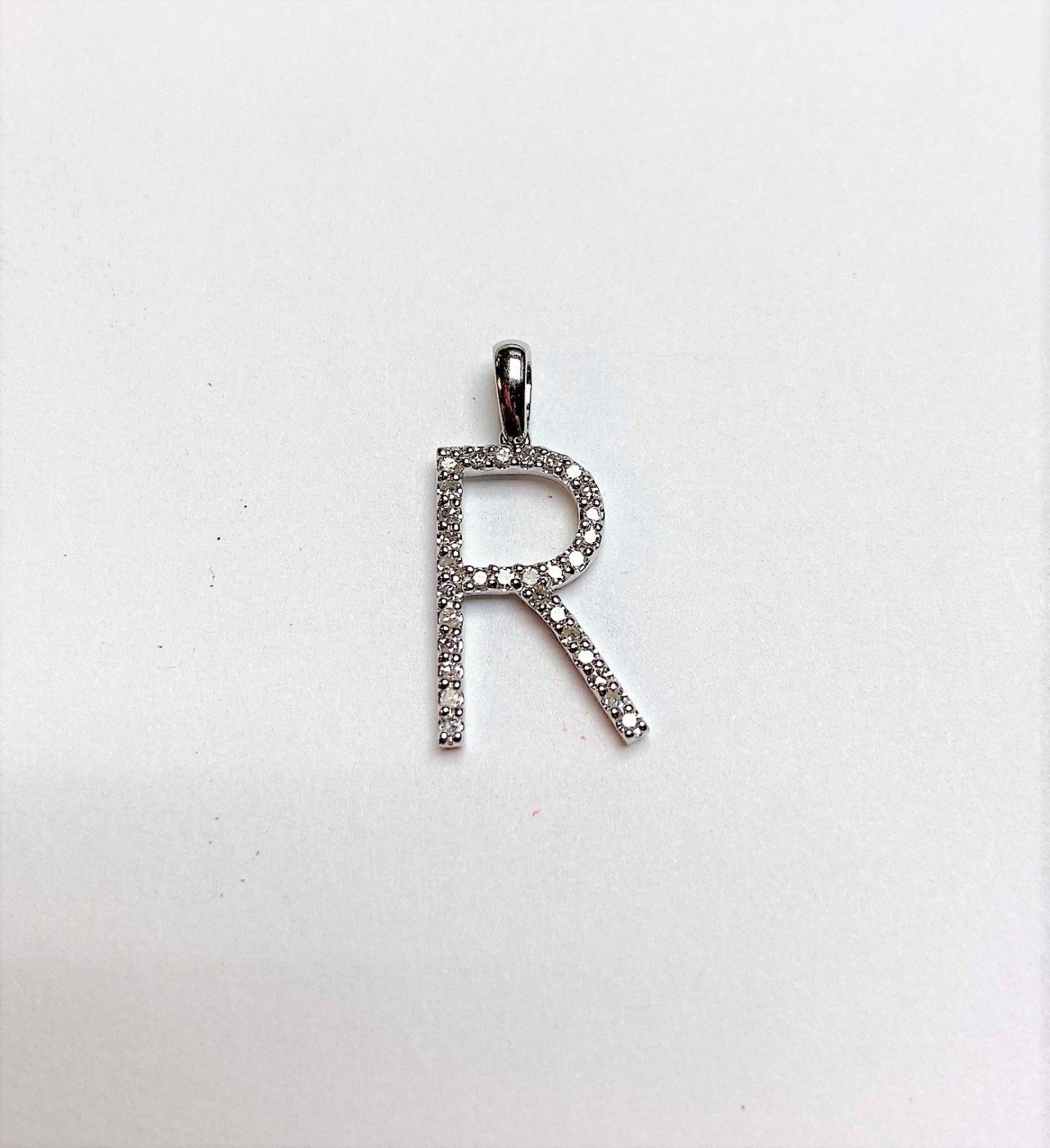 P2047-RW - 14K White Gold Pendant