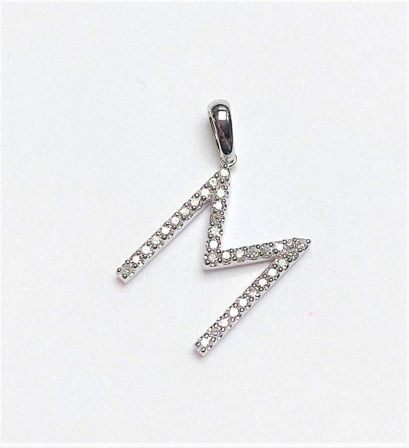 P2048-MW - 14K White Gold Pendant