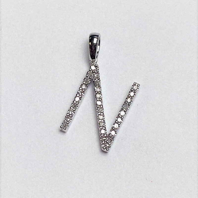 P2050-NW - 14K White Gold Pendant