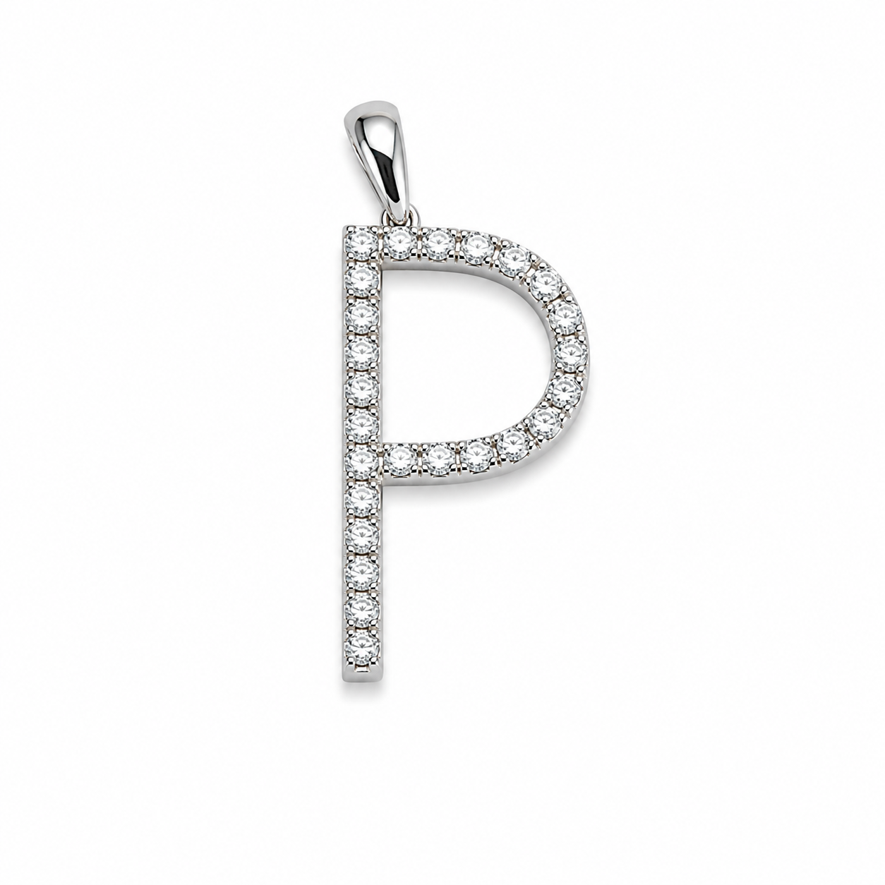 P2051-PW - 14K White Gold Pendant