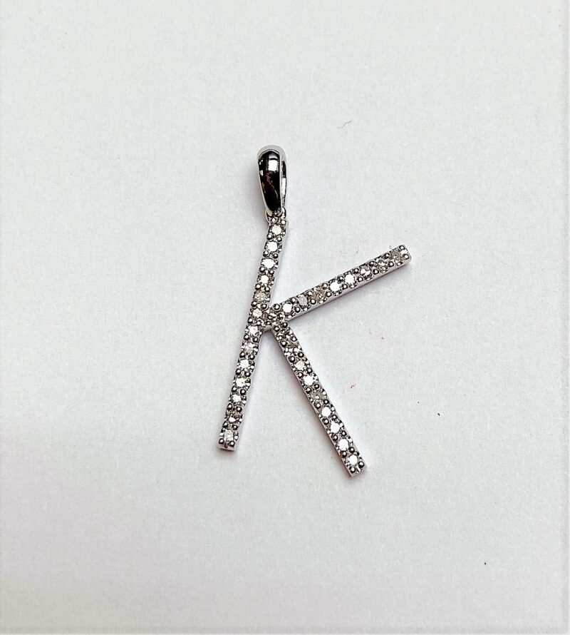P2052-KW - 14K White Gold Pendant
