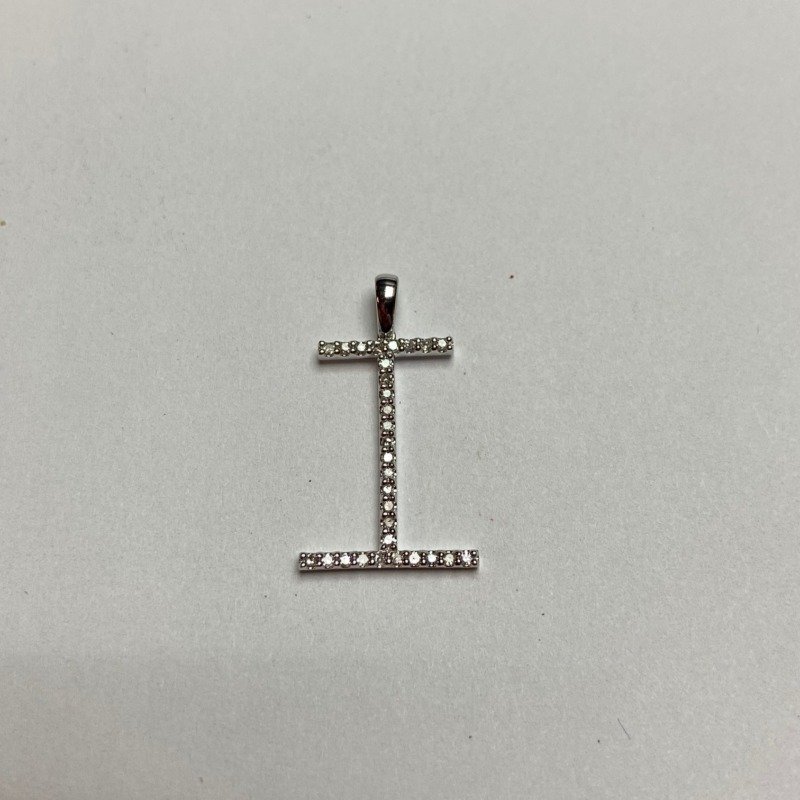 P2054-IW - 14K White Gold Pendant