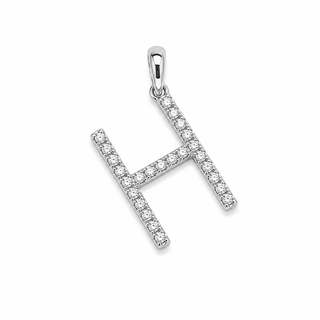 P2055-HW - 14K White Gold Pendant