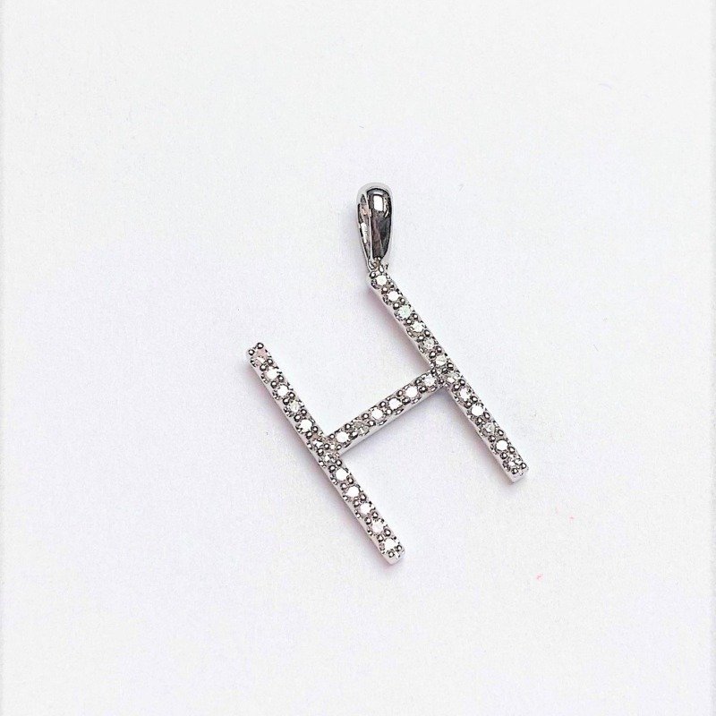 P2055-HW - 14K White Gold Pendant