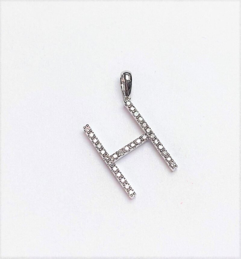 P2055-HW - 14K White Gold Pendant