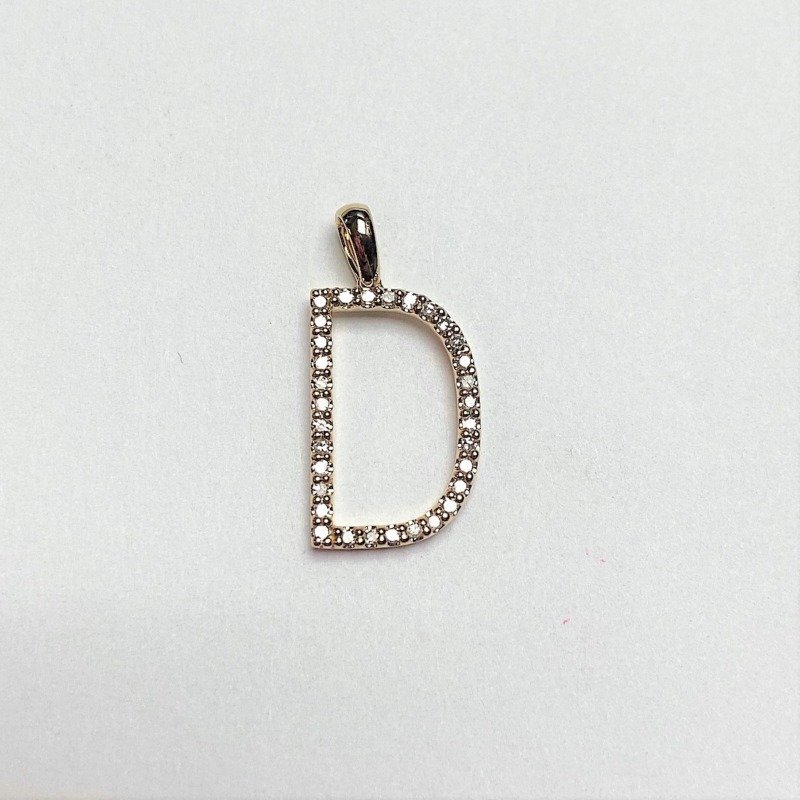 P2058-DY - 14K Yellow Gold Pendant