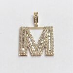 P2166-MY - 14K Yellow Gold Pendant