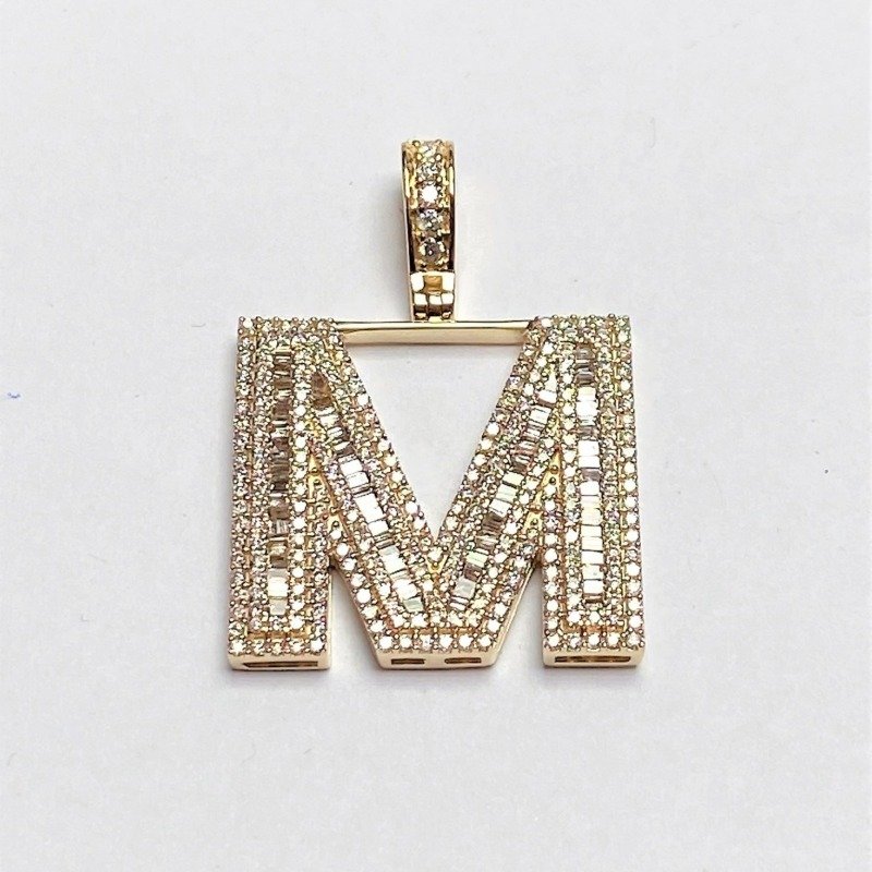 P2166-MY - 14K Yellow Gold Pendant