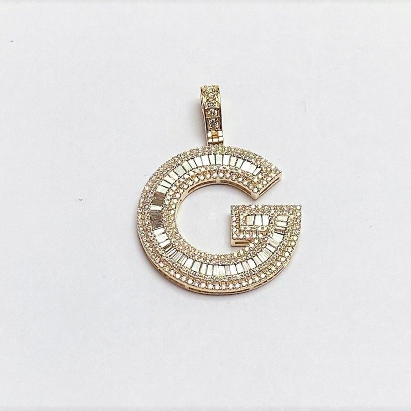 P2167-GY - 14K Yellow Gold Pendant